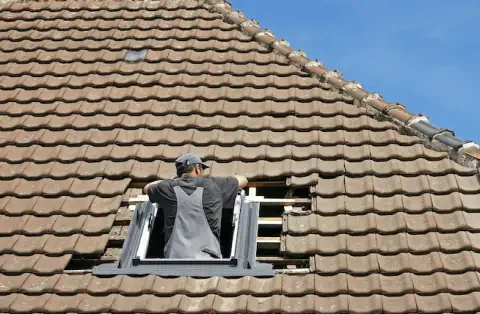 Pose de velux - Chasnais